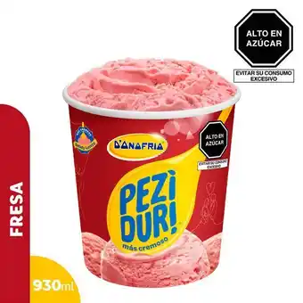 Vivanda Helado peziduri de fresa nestlé cremoso pote 930ml oferta