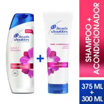 InkaFarma Pack shampoo y acondicionador 2en1 head & shoulders suave y manejable oferta