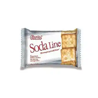 Tottus Galletas de soda line costa 6 unidades oferta