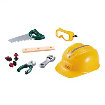 Tottus Casco constructor con herramientas 9 pzas oferta