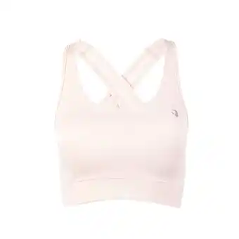 Tottus Top seamless deportivo mujer s-m durazno oferta
