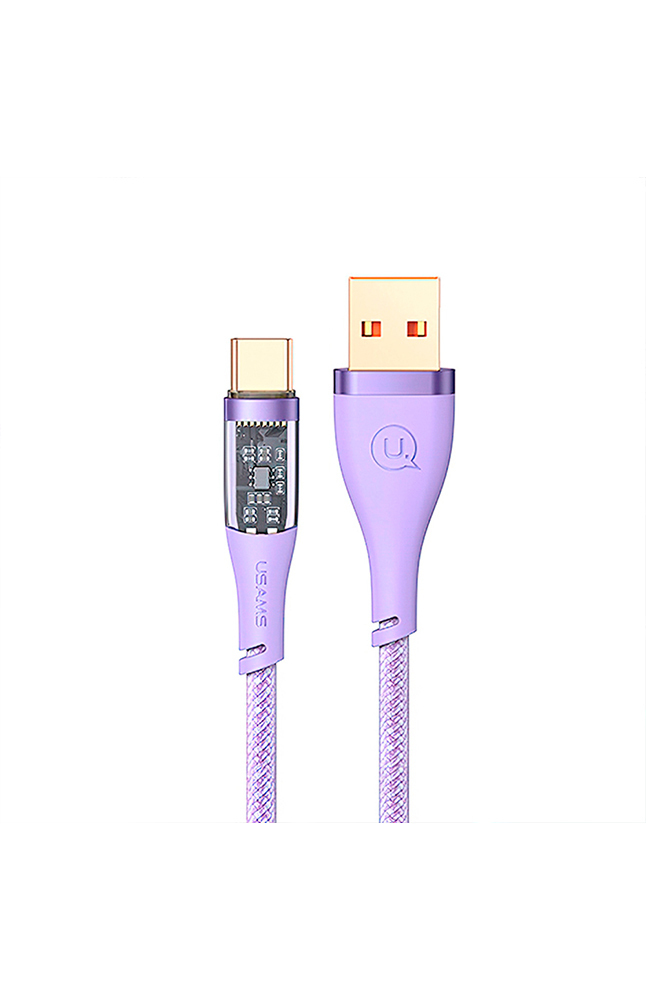 Tiendas EFE Cable icy usb a type-c 66w 1.2m lila oferta