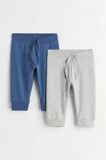 H&M Pack de 2 joggers de algodón oferta