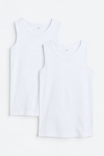 H&M Pack de 2 polos sin mangas oferta