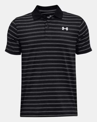 Under Armour Boys' ua performance polo stripe oferta
