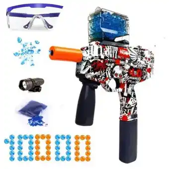 Maestro Pistola hidrogel mp9 de juguete 20mil balines linterna oferta