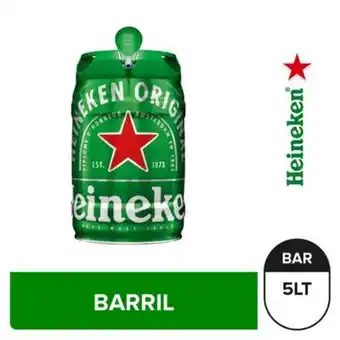 Maestro Cerveza heineken barril 5 l - barril 5 lt oferta