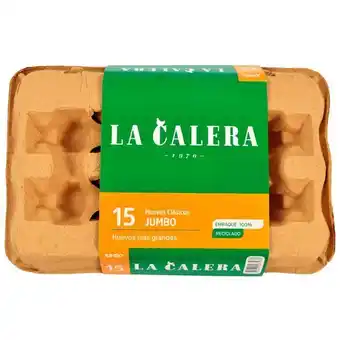 Vivanda Huevos de gallina la calera pardos jumbo bandeja 15un oferta