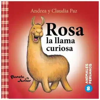 Platanitos Editorial planeta animales peruanos 8. rosa, la llama curiosa oferta