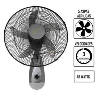 Linio Imaco - ventilador de pared 16" 45 watts... oferta