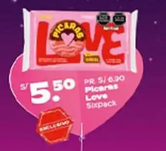 Tambo Picaras Love Sixpack oferta