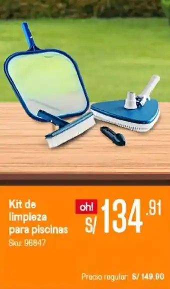Promart Kit de Limpieza para Piscinas oferta