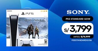 La Curacao Sony PS5 Standard Gow oferta