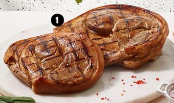 Plaza Vea Chuletón de Pierna de Cerdo Duroc Redondos x kg oferta