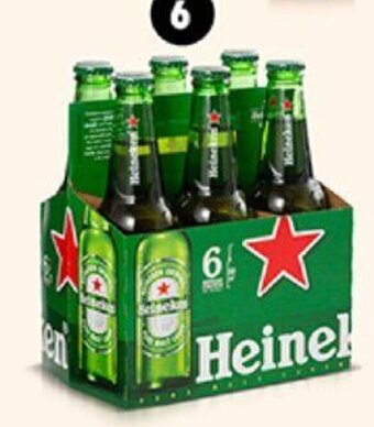 Plaza Vea Cerveza Heineken pk x 6 bt x 330ml oferta