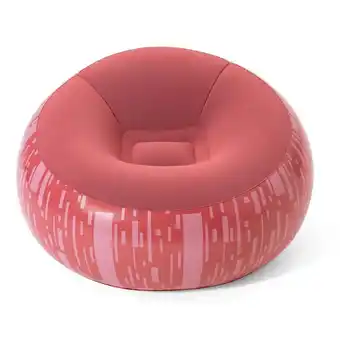 Tottus Sillon inflable rojo 112 cm oferta