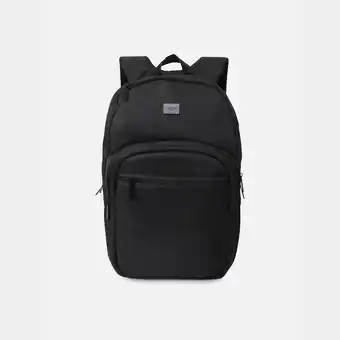 Mochila crepier wayne grande con porta laptop negro