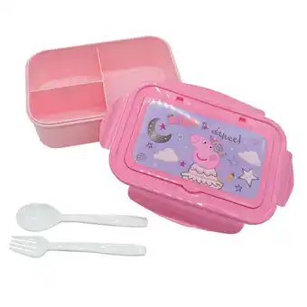 Tottus Tupper pp division + cubierto peppa oferta