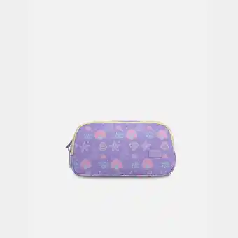 Tottus Cartuchera crepier dynamic mediana morado oferta