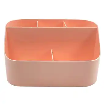 Tottus Organizador de mesa rosado oferta