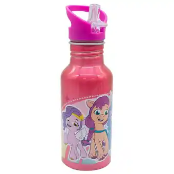 Tottus Botella aluminio 500 ml my little pony oferta