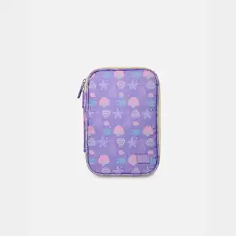 Tottus Cartuchera crepier grand mediana morado oferta