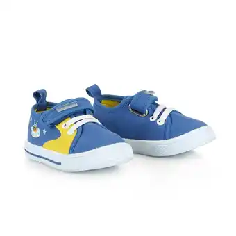 Tottus Zapatillas party velcro niño talla 24 azul royal oferta