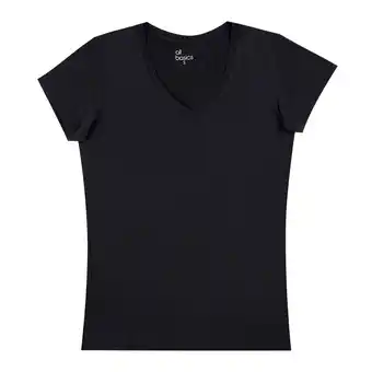 Tottus Polo stretch mujer s negro oferta