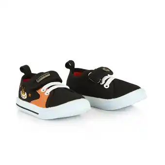 Tottus Zapatillas party velcro niño talla 20 negro oferta