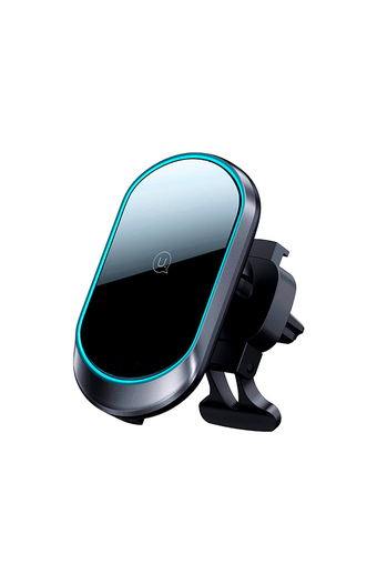 Tiendas EFE Cargador inalámbrico magnético para auto air vent 15w negro oferta