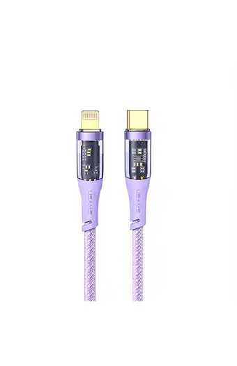 Tiendas EFE Cable icy type-c a iphone pd 20w 1.2m lila oferta