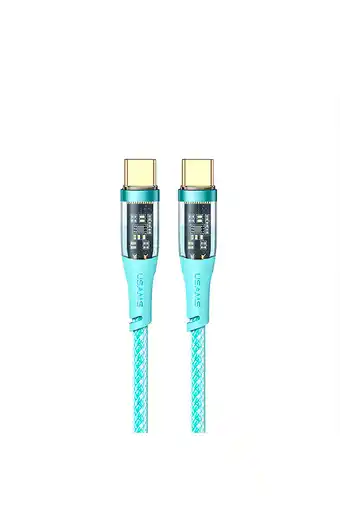 Tiendas EFE Cable icy type-c a type-c pd 100w 1.2m menta oferta