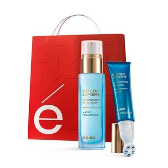 Ésika Set suero facial hidratante + contorno de ojos oxygen supreme oferta