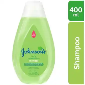 Vivanda Shampoo para bebé johnson's baby cabello claro frasco 400ml oferta