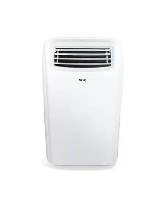 Tiendas EFE Aire acondicionado portátil 12,000 btu frío solair007v2 sole oferta