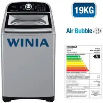 Linio Lavadora winia carga superior 19kg wla19... oferta
