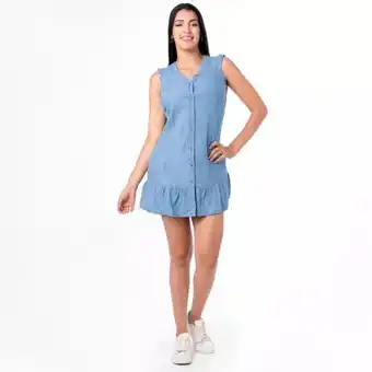 Pionier Vestidos jean light azeila mg 0 oferta