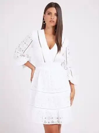 Guess Vestido de encaje de sangallo oferta