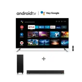 Hiraoka Televisor miray led 4k uhd smart 65" mk65-t1002bt + soundbar miray sbm-w602bt oferta