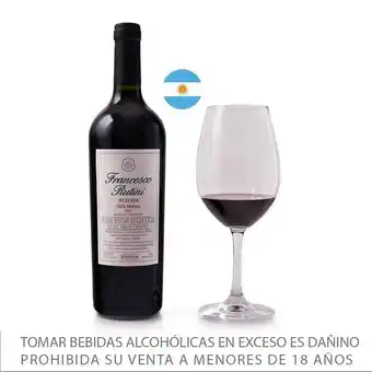 Tottus Vino tinto francesco rutini malbec tottus 750 ml - botella 750 ml oferta