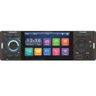 Maestro Autoradio aiwa 1 din mirrorlink lcd 4" mp5/fm/bt/usb/aux aw-w440bt oferta