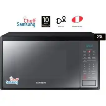Linio Microondas ms23j5133am/pe 23 lt inox oferta