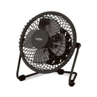 Metro Nex ventilador de mesa 10 cm negro oferta