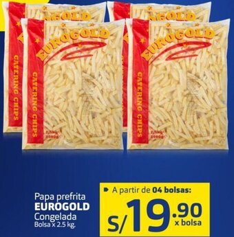 Makro Papa Prefrita Eurogold Congelada 2,5kg oferta
