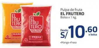 Makro Pulpa de Fruta El Frutero 1kg oferta