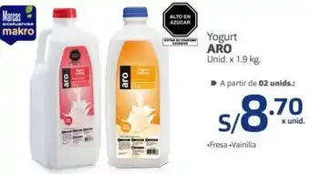 Makro Yogurt Aro 1,9kg oferta