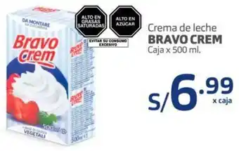 Makro Crema de Leche Bravo Crem 500ml oferta