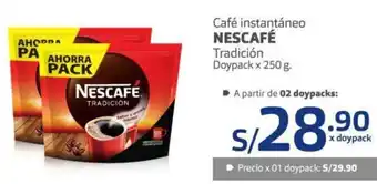 Makro Café Instantáneo Nescafé Tradición 150g oferta