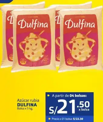 Makro Azúcar Rubia Dulfina 5kg oferta