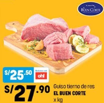 Plaza Vea Guiso Tierno de Res El Buen Corte oferta